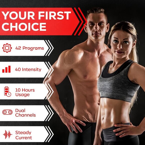 Tens Unit Muscle Stimulator Machine: Rechargeable Tens Machine for Pain Relief - Picture 5 of 7